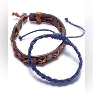 RA Rogue Accessories Lander 2-Piece Men’s Bracelets NWT